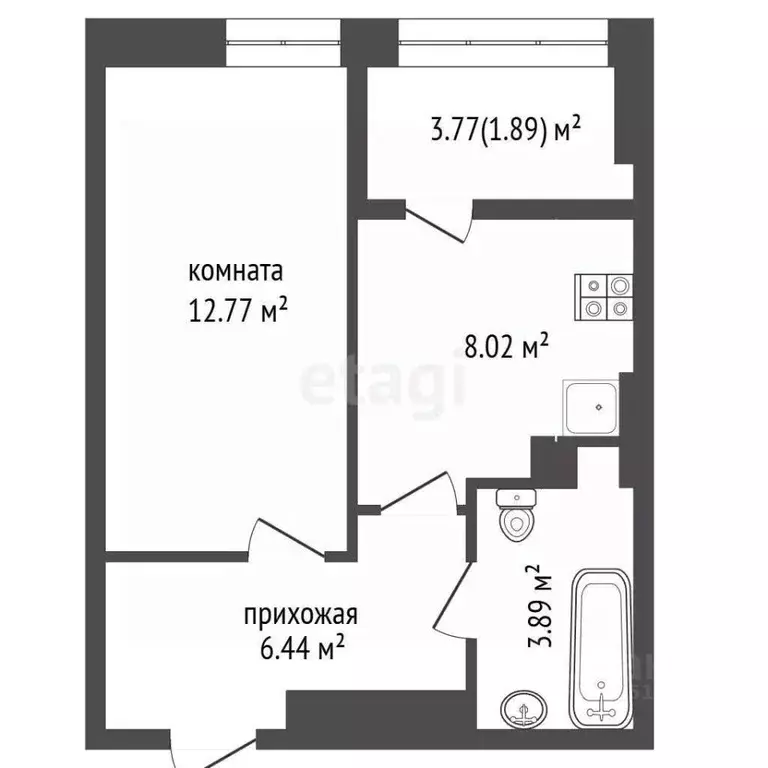 1-к кв. Ростовская область, Ростов-на-Дону Привокзальная ул., 3/1 ... - Фото 0