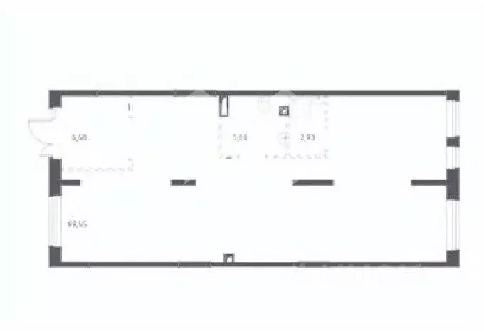 Торговая площадь в Московская область, Домодедово городской округ, с. ... - Фото 2