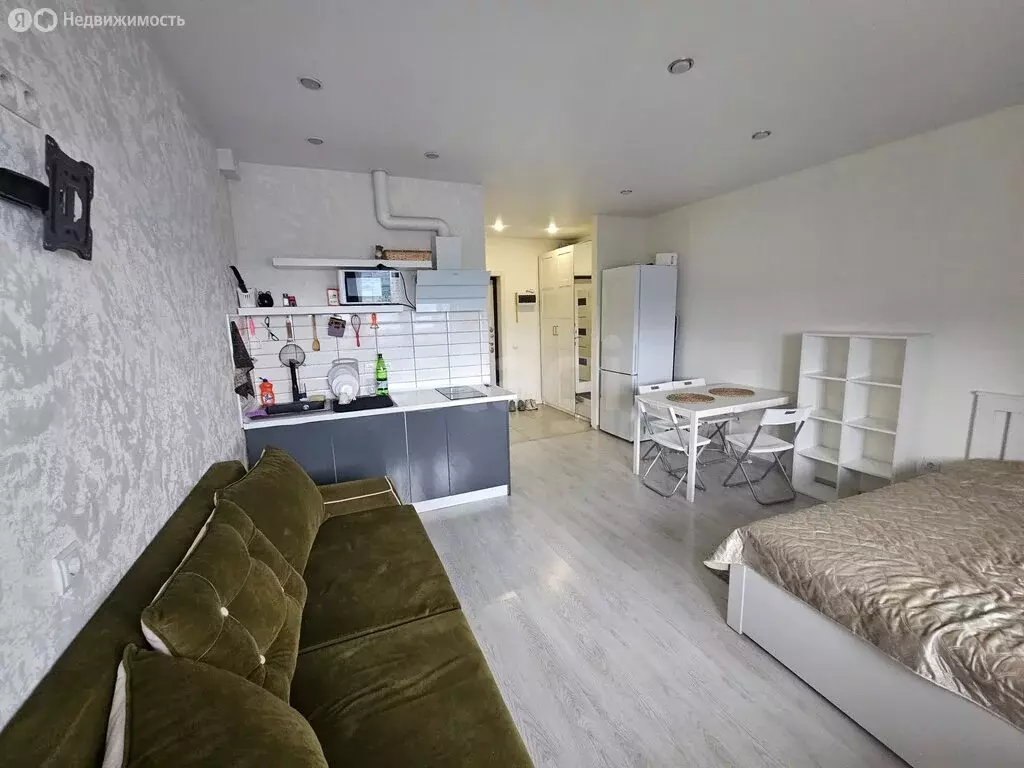 Квартира-студия: Краснодар, улица Красных Партизан, 1/4к1 (26.6 м) - Фото 2