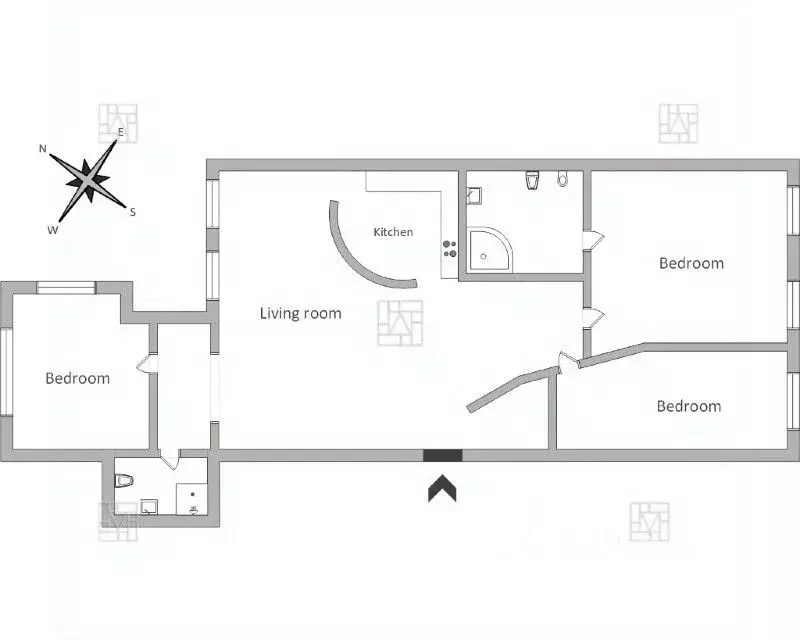 4-к кв. Москва ул. Спиридоновка, 36С1 (114.0 м) - Фото 2