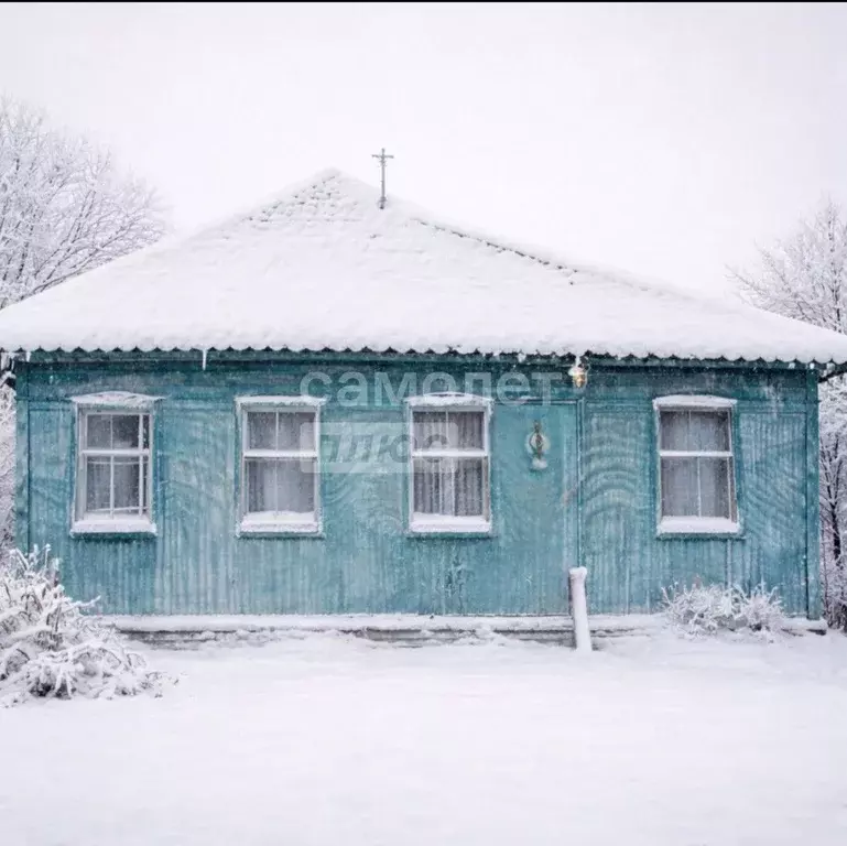 Дом в Курская область, Октябрьский район, Плотавский сельсовет, пос. ... - Фото 1