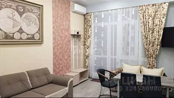 Студия Краснодарский край, Сочи Новый Сочи мкр, ул. Санаторная, ... - Фото 1