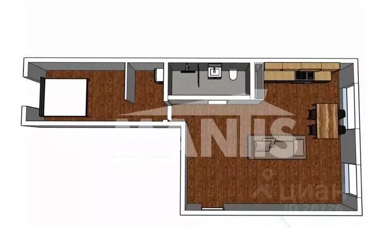 2-к кв. Московская область, Одинцовский городской округ, ... - Фото 2