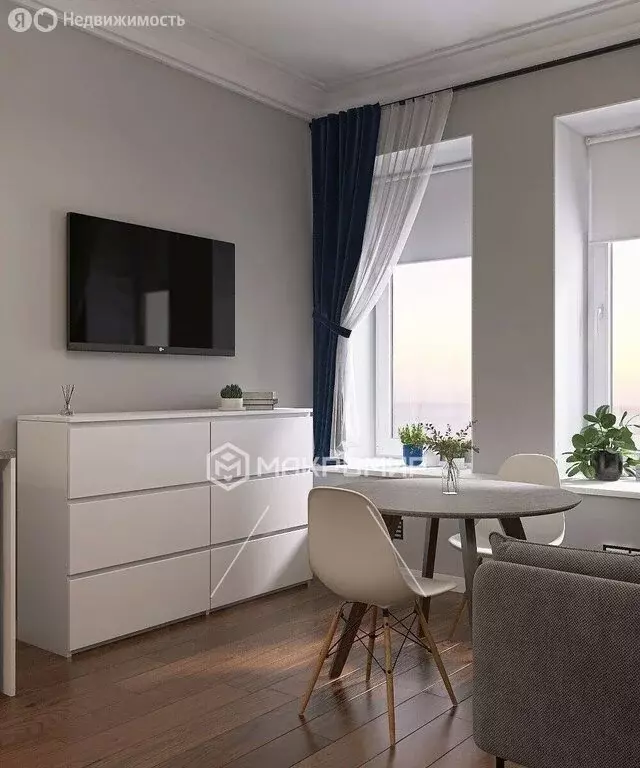 Квартира-студия: Санкт-Петербург, 8-я Советская улица, 57 (26 м) - Фото 1