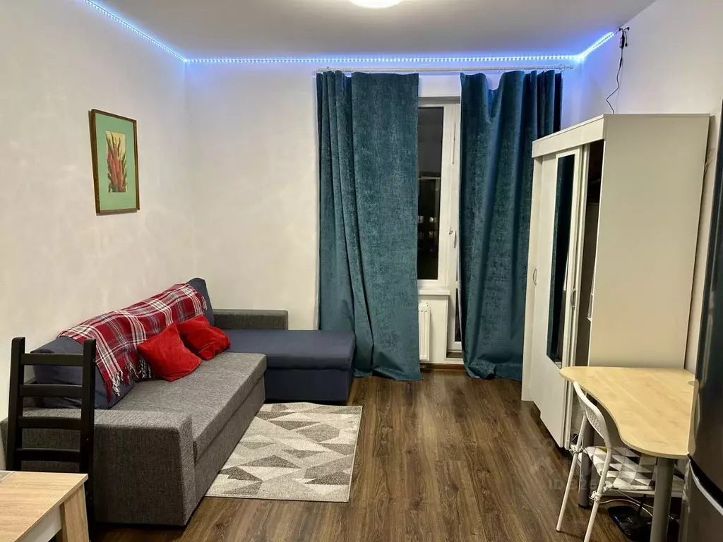 Студия Санкт-Петербург ул. Верхне-Каменская, 7к1 (26.0 м) - Фото 0