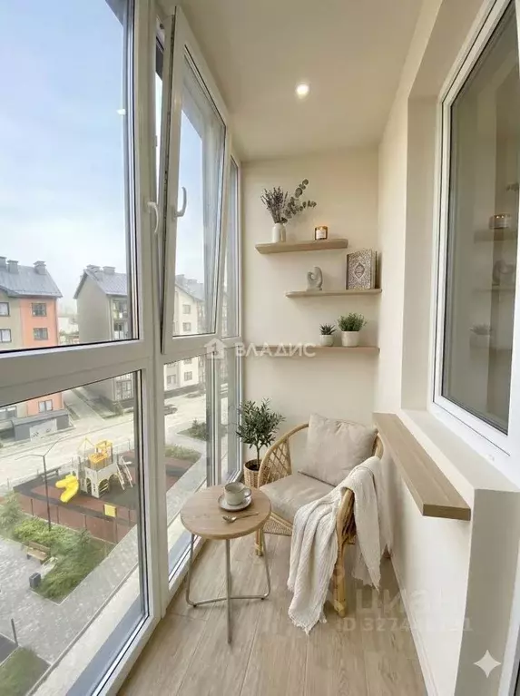 1-к кв. Калининградская область, Пионерский Октябрьская ул., 2к2 (32.0 ... - Фото 2