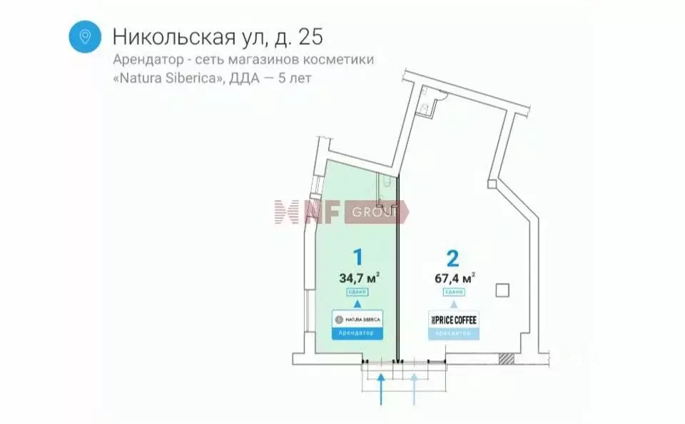 Торговая площадь в Москва Никольская ул., 25 (35 м) - Фото 2