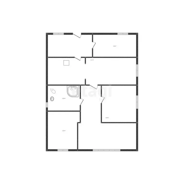 Дом в Бийск, Приречная улица (89 м) - Фото 0