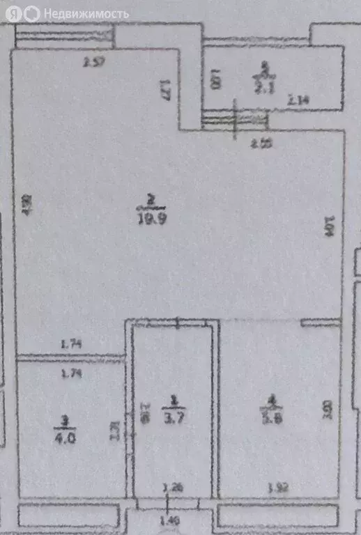 Квартира-студия: Симферополь, улица Бородина, 59В (37 м) - Фото 0