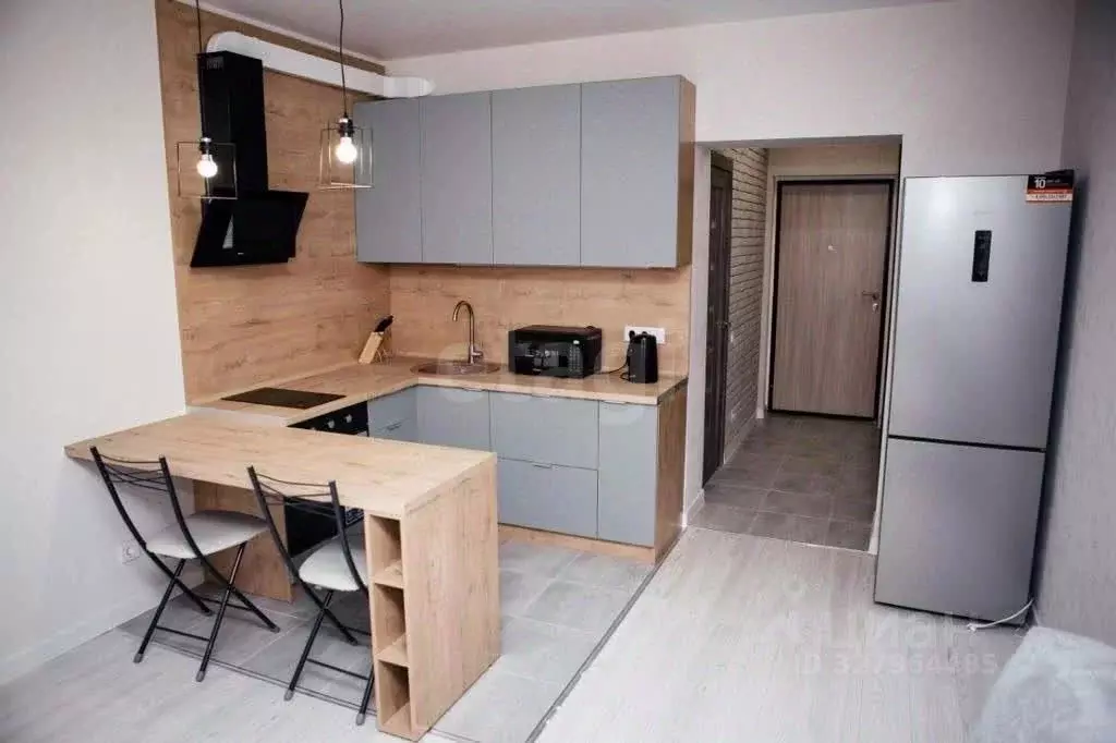 Студия Томская область, Томский район, д. Кисловка, Северный мкр бул. ... - Фото 1