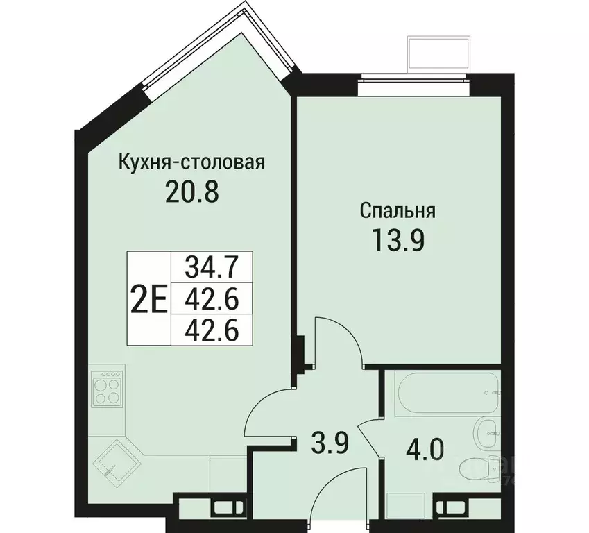 2-к кв. Московская область, Люберцы городской округ, Малаховка рп  ... - Фото 0