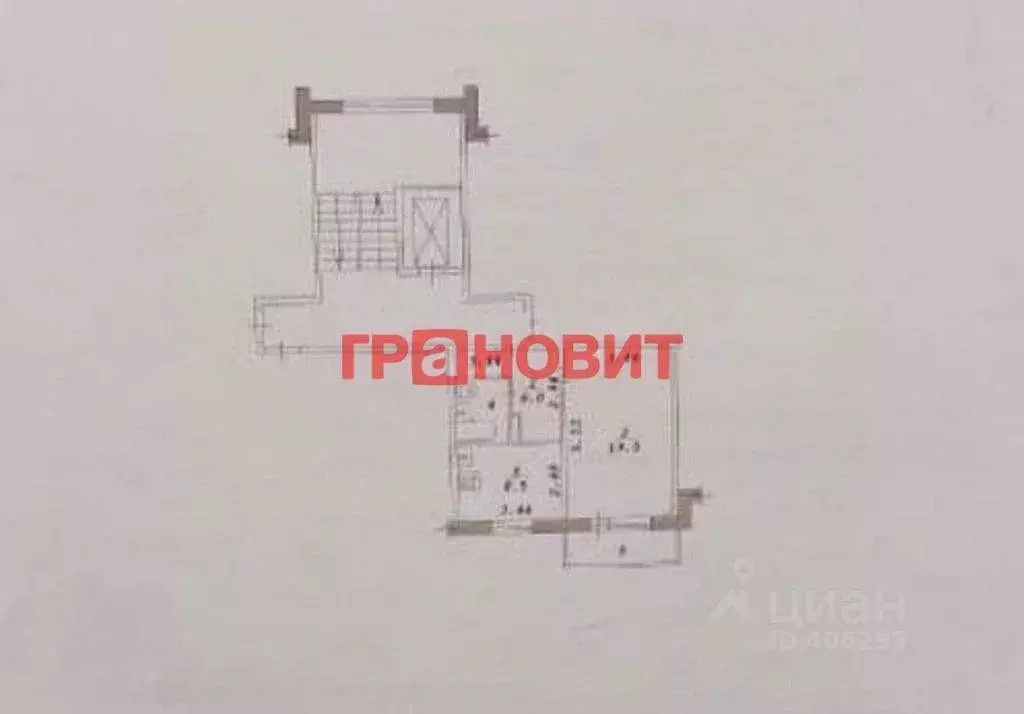 1-к кв. Новосибирская область, Новосибирск Спортивная ул., 8 (38.0 м) - Фото 1