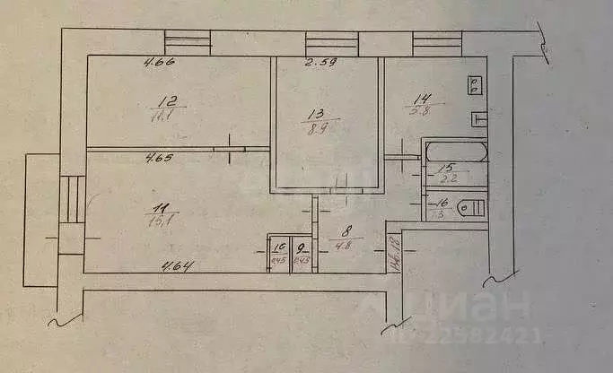 Дом в Удмуртия, Можга Можгинский район, Цветочная ул., 55 (64 м) - Фото 2