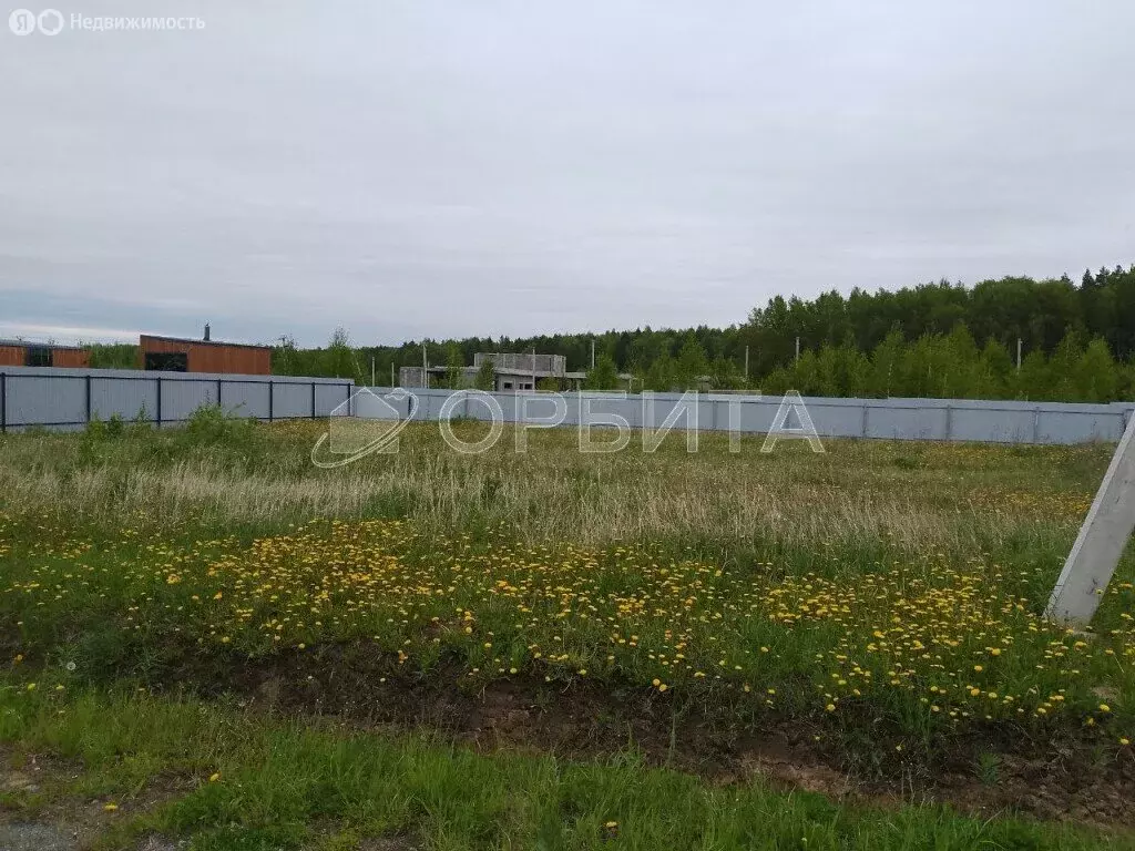 Участок в Тюменский район, село Кулига, Лазуритная улица, 372 (13.58 ... - Фото 0
