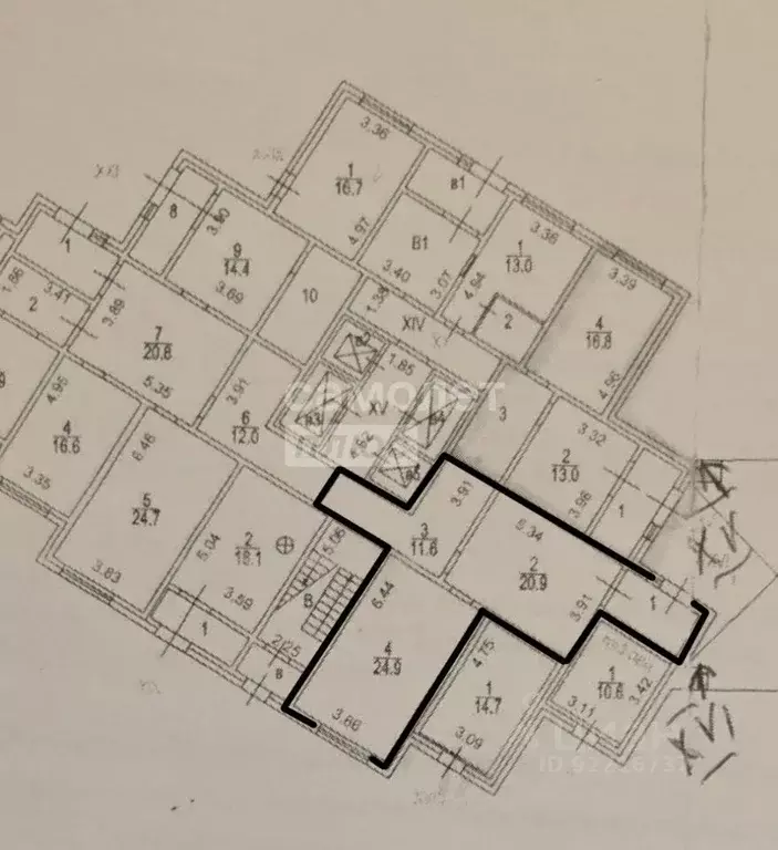 Помещение свободного назначения в Москва Нагатинская наб., 18к1 (64 м) - Фото 2