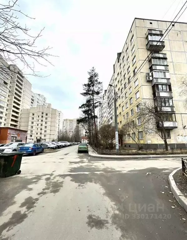 3-к кв. Санкт-Петербург ул. Асафьева, 12К1 (57.0 м) - Фото 2