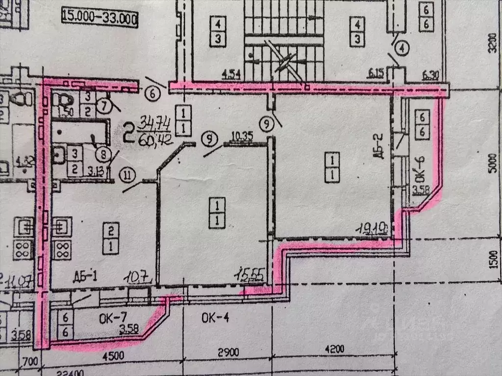 2-к кв. Воронежская область, Воронеж ул. Независимости, 55/2 (61.0 м) - Фото 1