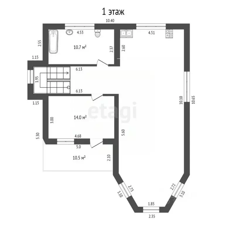 Дом в Нижегородская область, Выкса Железнодорожная ул., 3/3 (222 м) - Фото 2