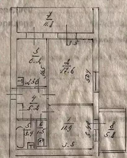 2-к кв. Крым, Ялта ул. Октябрьская, 6 (62.0 м) - Фото 2