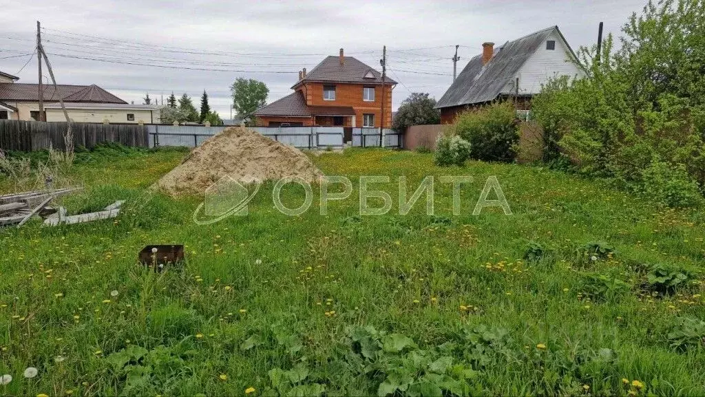Участок в Тюменская область, Тюменский район, д. Зубарева Солнечная ... - Фото 1