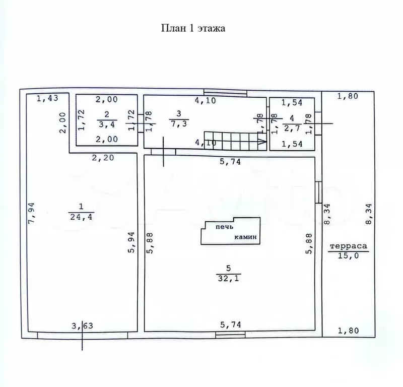 Дом 118,4 м на участке 7 сот. - Фото 0