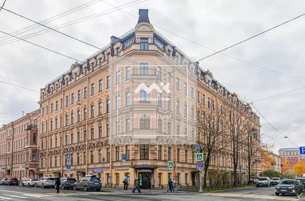 4-к кв. Санкт-Петербург ул. Союза печатников, 28/29 (120.8 м) - Фото 1