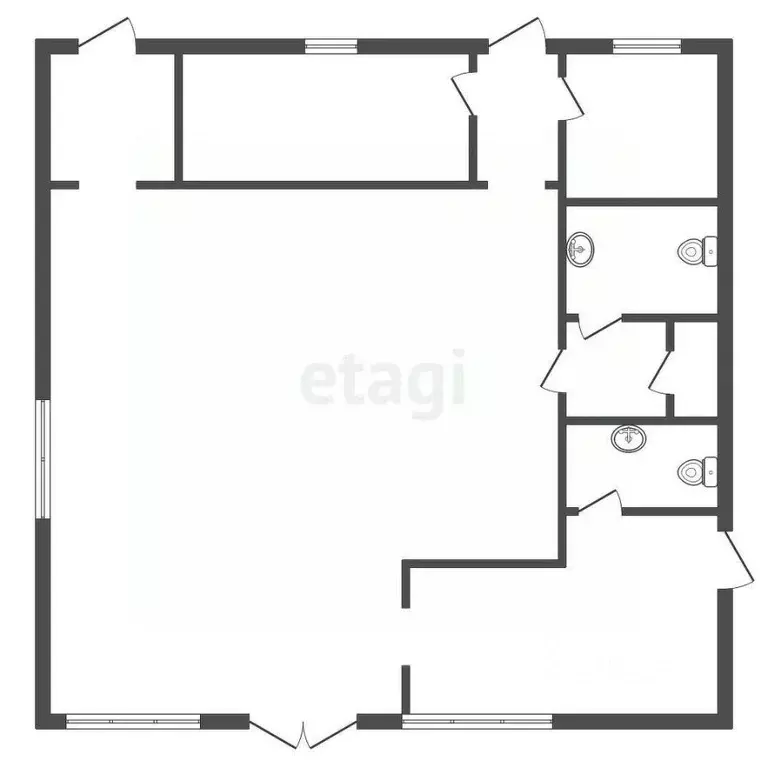 Помещение свободного назначения в Красноярский край, Емельяново пгт ... - Фото 2