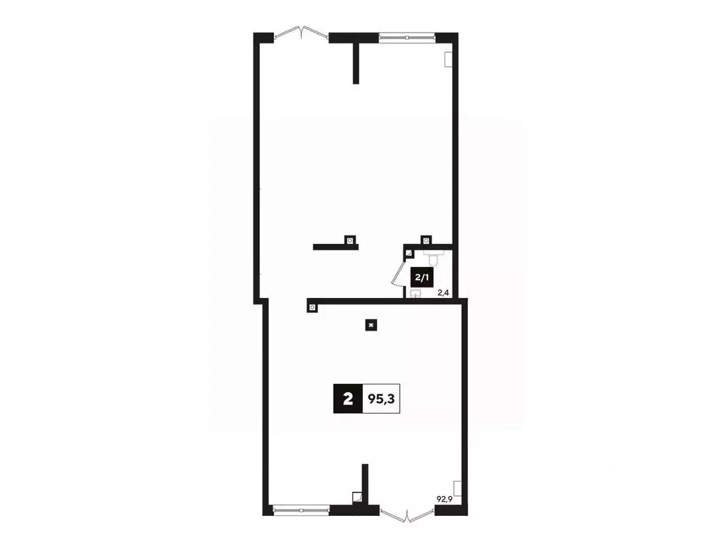 Помещение свободного назначения в Краснодарский край, Краснодар Парк ... - Фото 1