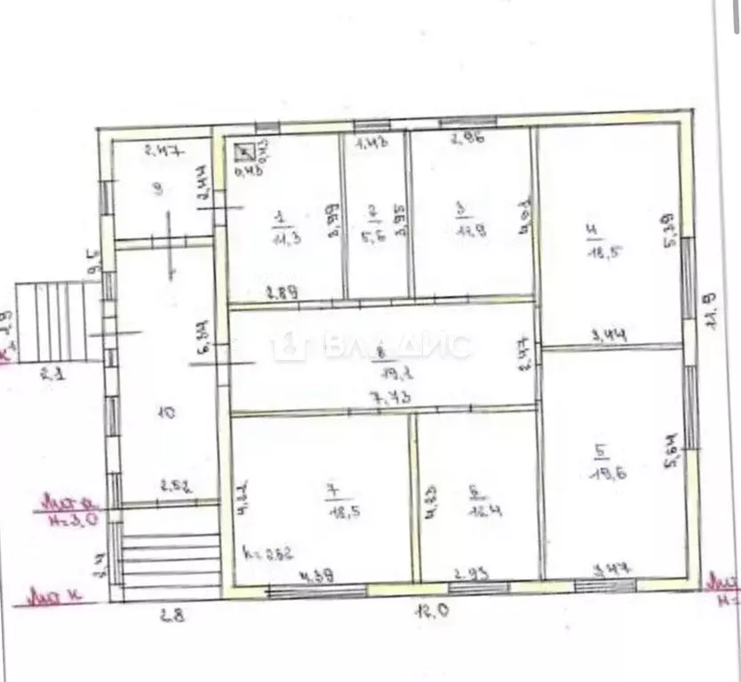 Дом в Пензенская область, Бессоновский район, с. Чемодановка ул. 2-я ... - Фото 2