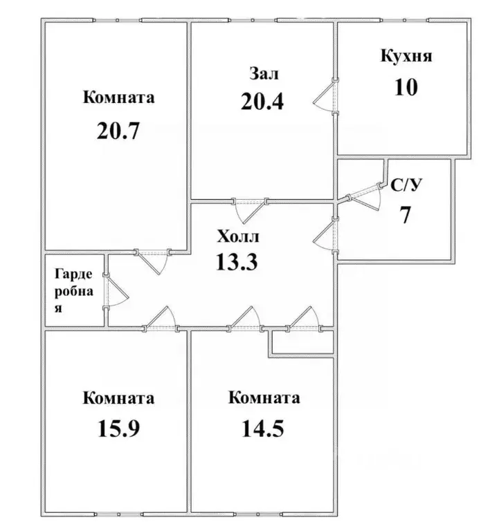 4-к кв. Москва 4-й Верхний Михайловский проезд, 7К1 (100.5 м) - Фото 1