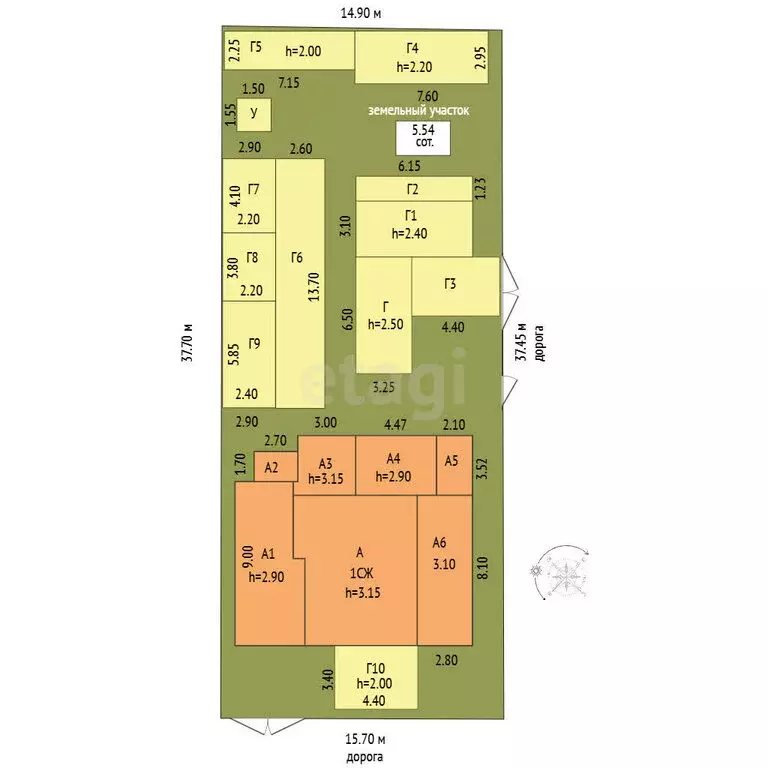 Дом в Нальчик, улица Черняховского (115.8 м) - Фото 1