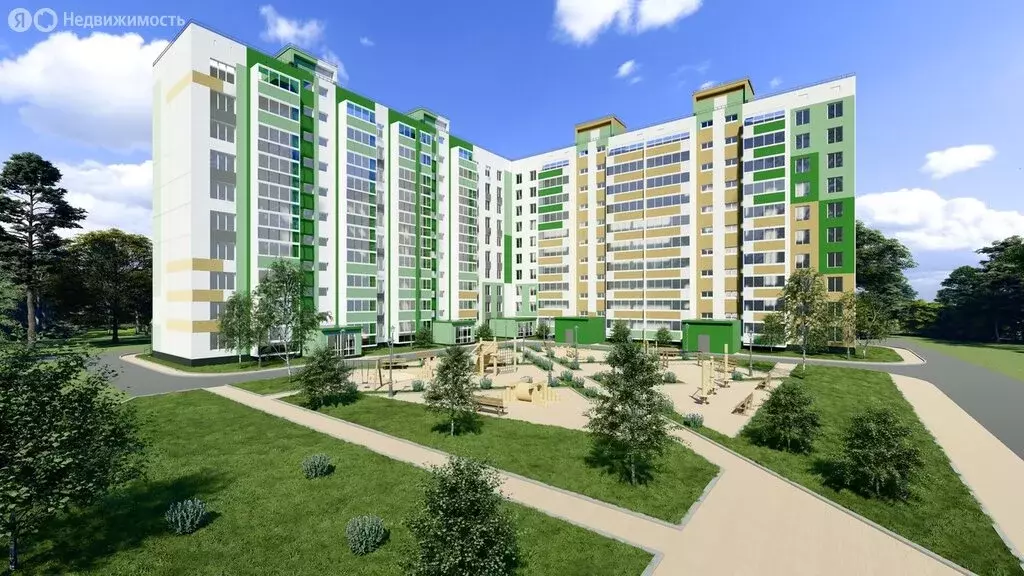3-комнатная квартира: Снежинск, 10-й микрорайон (48.68 м) - Фото 1
