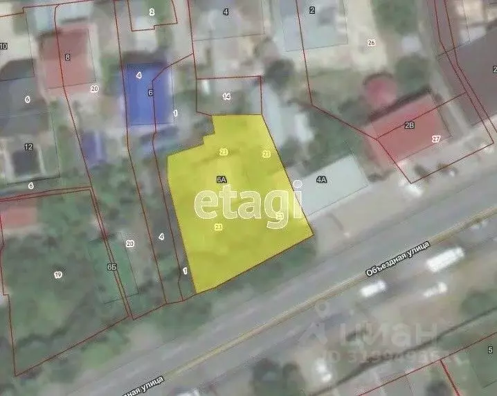 Участок в Ставропольский край, Ставрополь № 3 мкр, ул. Кутузова, 6А ... - Фото 1