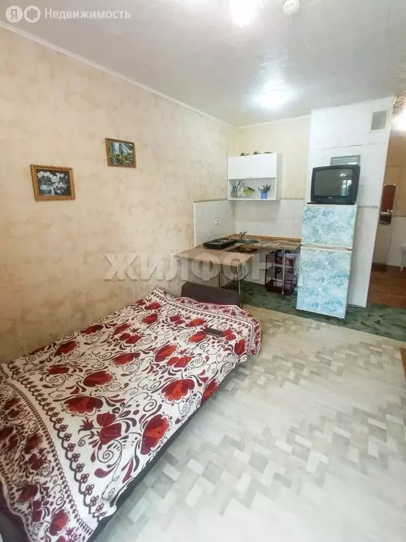 Квартира-студия: Новосибирск, улица Твардовского, 22/5 (19.2 м) - Фото 1