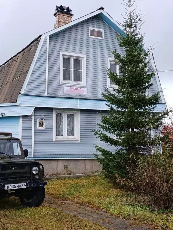 Дом в Кировская область, Слободской район, Ильинское с/пос, д. Бажгалы ... - Фото 0