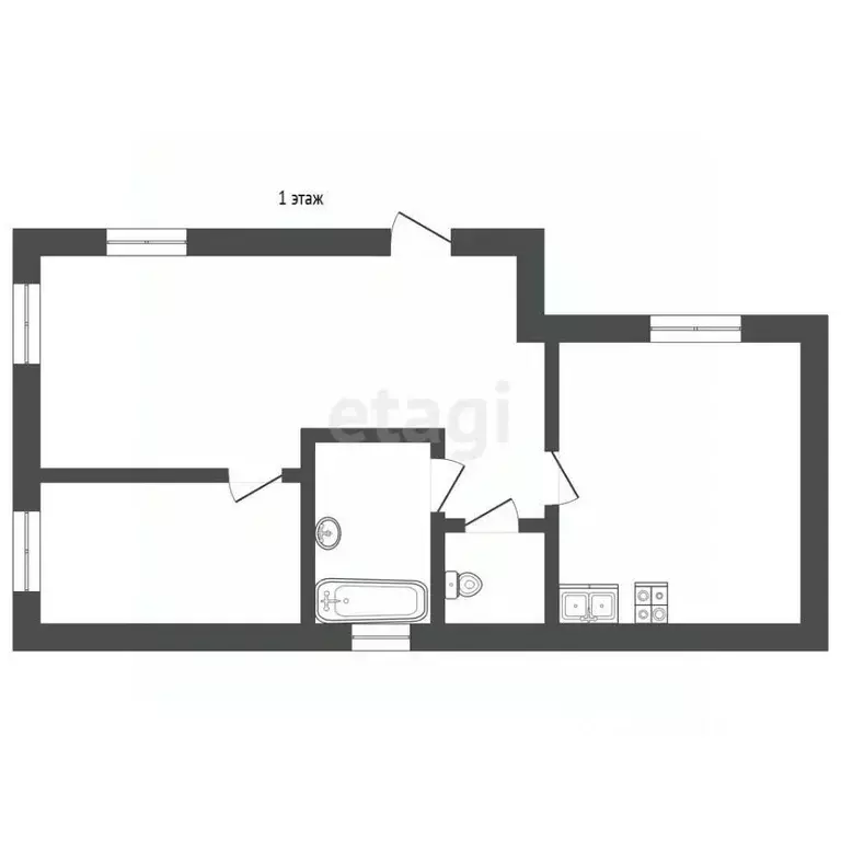 Дом в Ставропольский край, Ессентуки Овощевод СТ, проезд 20-й (101 м) - Фото 2