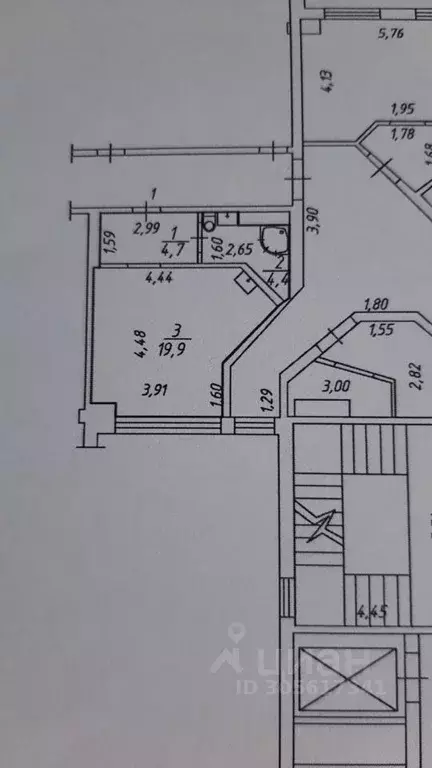 студия красноярский край, красноярск ул. вильского, 16 (29.0 м) - Фото 0