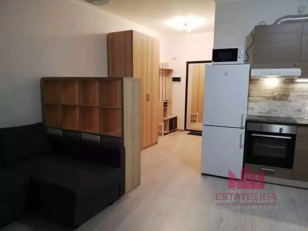 Студия Московская область, Люберцы ул. Юности, 13к1 (28.5 м) - Фото 2