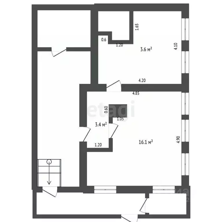 Дом в Нижегородская область, Выкса пер. Войкова, 6 (78 м) - Фото 1