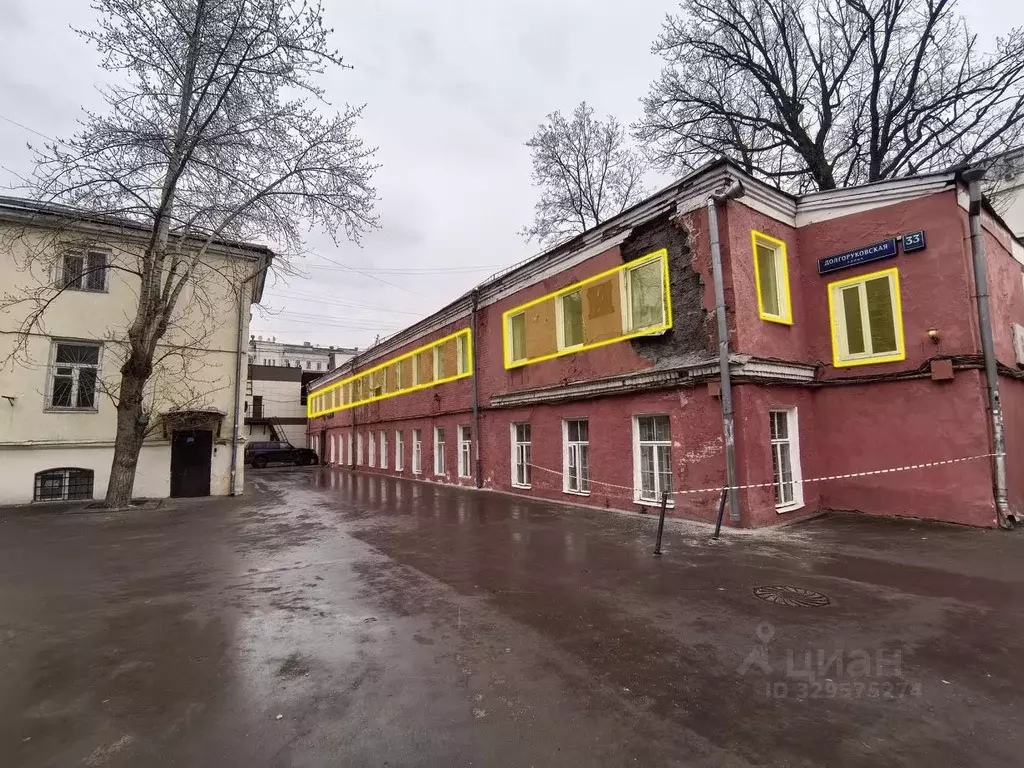 Помещение свободного назначения в Москва Долгоруковская ул., 33С3 (254 ... - Фото 1