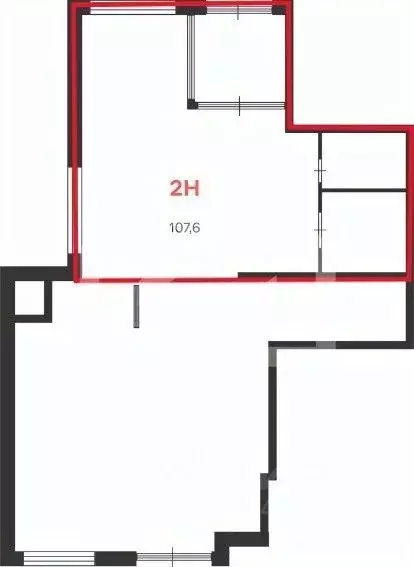 Помещение свободного назначения в Москва ул. Бехтерева, 25к2 (54 м) - Фото 2