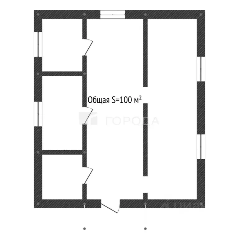 Дом в Алтайский край, Барнаул Кирсараевская ул., 77 (100 м) - Фото 1