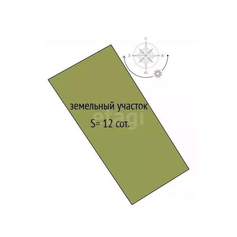 Участок в Новосибирская область, Тогучин Рабочая ул. (12.0 сот.) - Фото 2