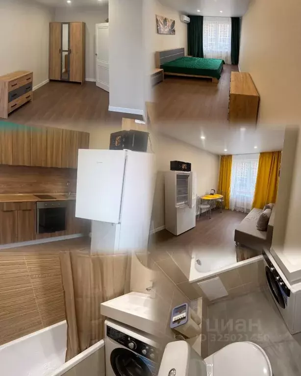 1-к кв. Краснодарский край, Краснодар ул. Ивана Беличенко, 86к3 (38.8 ... - Фото 1