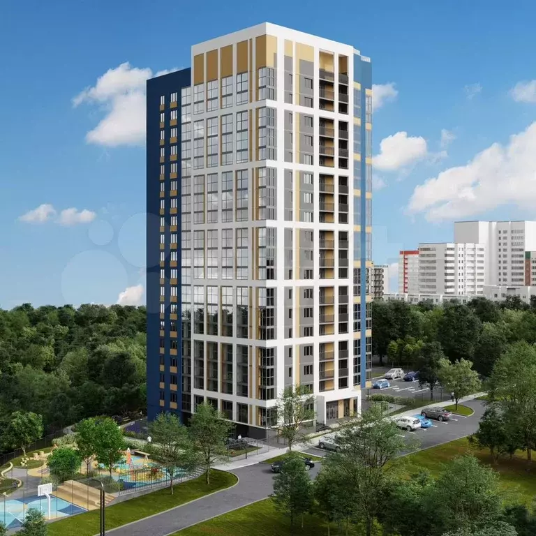 Квартира-студия, 27 м, 10/18 эт. - Фото 0