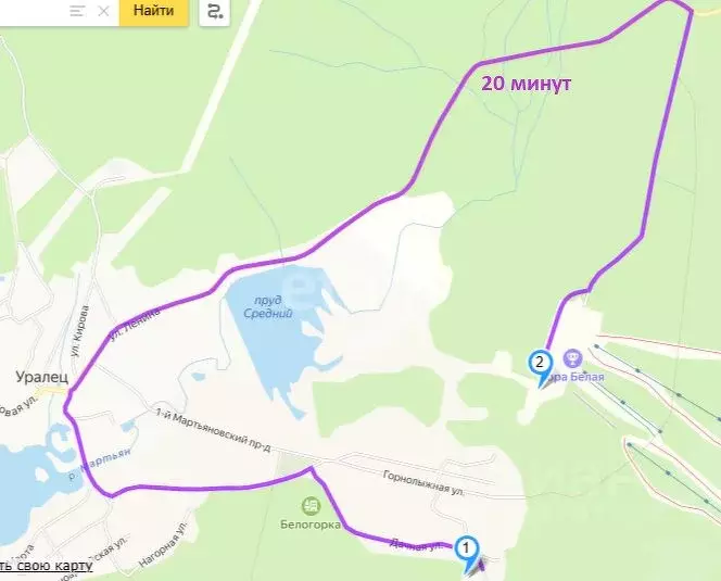 Участок в Свердловская область, Нижний Тагил муниципальный округ, пос. ... - Фото 1