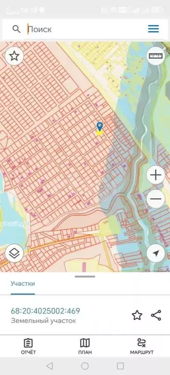 Участок в Тамбовская область, Тамбовский муниципальный округ, д. ... - Фото 1