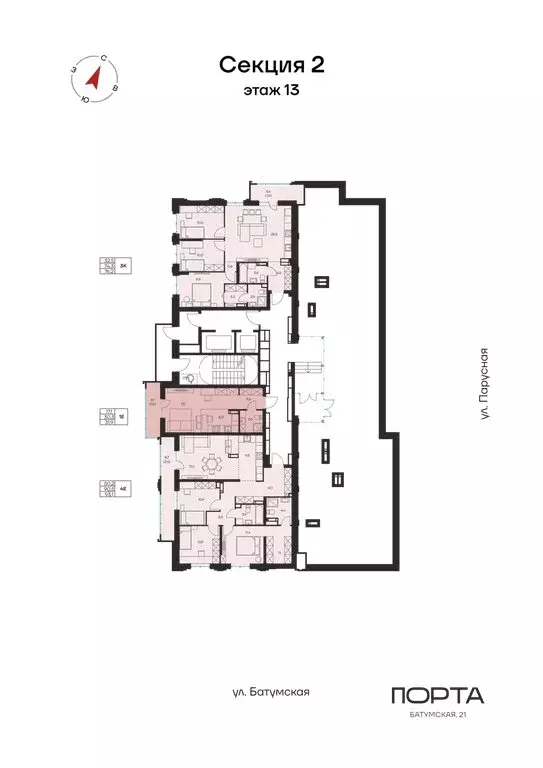3-комнатная квартира: Пермь, Батумская улица, 21 (76.2 м) - Фото 2