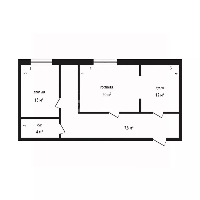 2-к кв. Дагестан, Дербент пер. Карла Маркса, 98к1 (58.8 м) - Фото 2