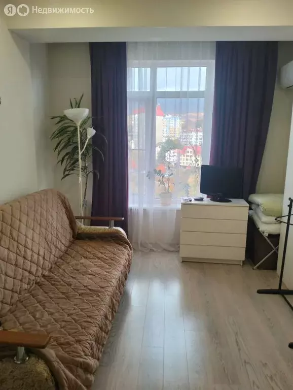 Квартира-студия: Сочи, Вишнёвая улица, 5А (27 м) - Фото 0